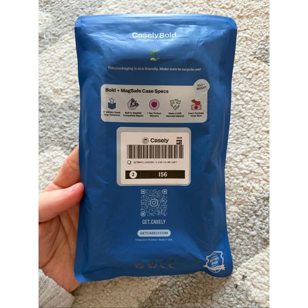 NWT Casely iPhone 16e Case Flower Patch Floral Ma… - image 3